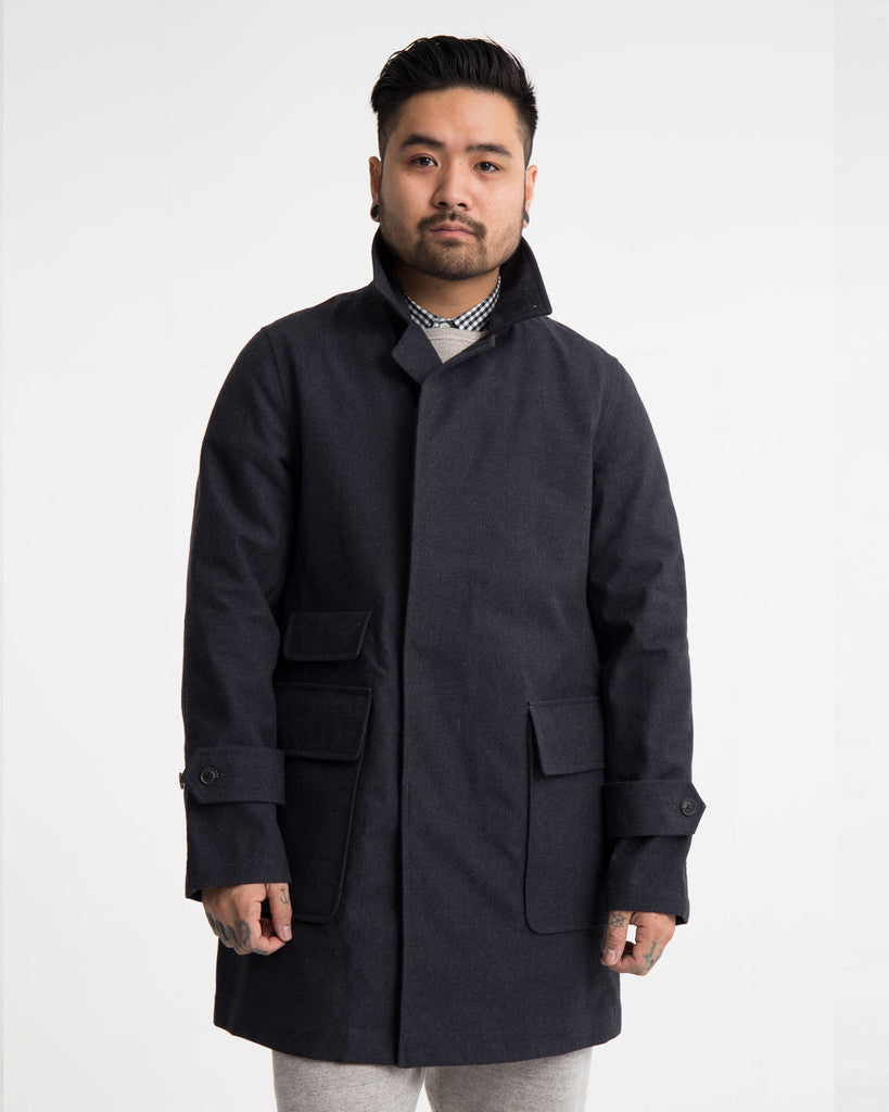 Gore-tex Lining Soutien Collar Coat